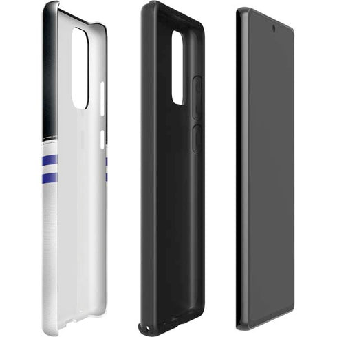 NFL Baltimore Ravens White Striped Galaxy Note20 5G Pro Case