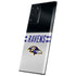 NFL Baltimore Ravens White Striped Galaxy Note20 Ultra 5G Skin