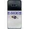 NFL Baltimore Ravens White Striped Galaxy S10e Skin
