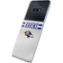 NFL Baltimore Ravens White Striped Galaxy S10e Skin