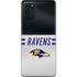 NFL Baltimore Ravens White Striped Galaxy S20 Plus Skin