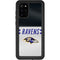 NFL Baltimore Ravens White Striped Galaxy S20 Plus Waterproof Case