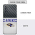 NFL Baltimore Ravens White Striped Galaxy S20 Skin