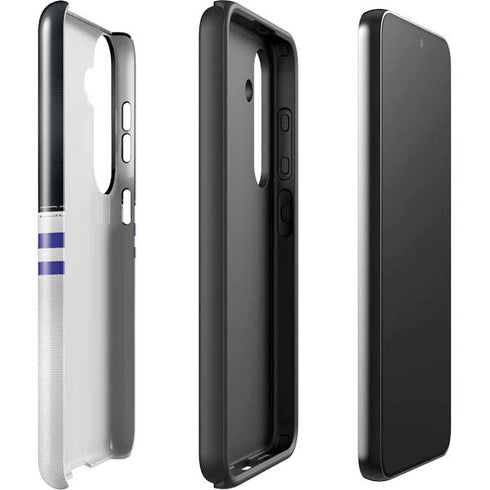 NFL Baltimore Ravens White Striped Galaxy S25 Impact Case