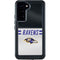 NFL Baltimore Ravens White Striped Galaxy S24 Plus Waterproof Case