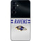 NFL Baltimore Ravens White Striped Galaxy S25 Skin