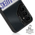 NFL Baltimore Ravens White Striped Galaxy S25 Ultra Kickstand Case