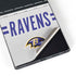 NFL Baltimore Ravens White Striped Galaxy S25 Ultra Skin