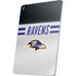 NFL Baltimore Ravens White Striped Apple iPad Air Skin