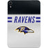 NFL Baltimore Ravens White Striped Apple iPad Mini Skin