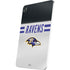 NFL Baltimore Ravens White Striped iPad Pro 13in M4 (2024) Skin