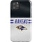 NFL Baltimore Ravens White Striped iPhone Cases