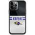 NFL Baltimore Ravens White Striped iPhone Cases