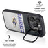 NFL Baltimore Ravens White Striped iPhone 13 Pro Max Kickstand Case