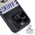 NFL Baltimore Ravens White Striped iPhone 14 Pro Max Kickstand Case
