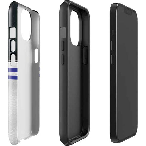 NFL Baltimore Ravens White Striped iPhone 15 Impact Case