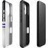 NFL Baltimore Ravens White Striped iPhone 16 Plus Impact Case