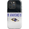 NFL Baltimore Ravens White Striped iPhone 16 Pro Magsafe Impact Case