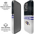 NFL Baltimore Ravens White Striped iPhone 16 Pro Magsafe Impact Case
