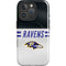 NFL Baltimore Ravens White Striped iPhone 16 Pro Max Magsafe Impact Case