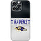 NFL Baltimore Ravens White Striped iPhone 16 Pro Max Skin