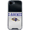 NFL Baltimore Ravens White Striped iPhone 16e Clear Case