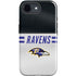 NFL Baltimore Ravens White Striped iPhone 16e Impact Case