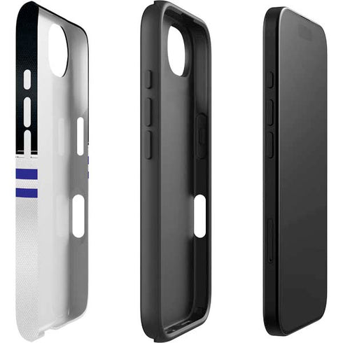 NFL Baltimore Ravens White Striped iPhone 16e Impact Case