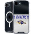 NFL Baltimore Ravens White Striped iPhone 16e MagSafe Case