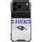 NFL Baltimore Ravens White Striped iPhone 18 Pro Max Clear Case