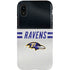 NFL Baltimore Ravens White Striped iPhone XR Pro Case