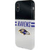 NFL Baltimore Ravens White Striped iPhone XS Pro Case