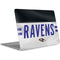 NFL Baltimore Ravens White Striped Apple MacBook Air Skin