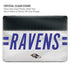 NFL Baltimore Ravens White Striped MacBook Cases