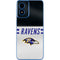 NFL Baltimore Ravens White Striped Moto G Play 4G (2024) Skin