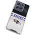 NFL Baltimore Ravens White Striped Moto G Stylus 5G (2025) Clear Case