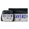 NFL Baltimore Ravens White Striped Nintendo Switch 2 (2025) with Joy-Con Skin