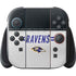 NFL Baltimore Ravens White Striped Nintendo Switch 2 (2025) with Joy-Con Skin