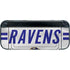NFL Baltimore Ravens White Striped Nintendo Switch 2 (2025) with Joy-Con Skin