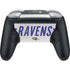 NFL Baltimore Ravens White Striped Nintendo Switch 2 (2025) Pro Controller Skin