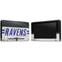 NFL Baltimore Ravens White Striped Nintendo Switch Bundle Skin
