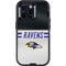 NFL Baltimore Ravens White Striped Otterbox Defender iPhone Skin