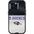 NFL Baltimore Ravens White Striped Otterbox Defender iPhone Skin