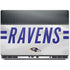 NFL Baltimore Ravens White Striped Dell Precision Skin