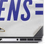 NFL Baltimore Ravens White Striped Dell Precision Skin