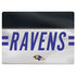 NFL Baltimore Ravens White Striped Surface Laptop 3 13.5in Skin