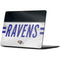 NFL Baltimore Ravens White Striped Surface Laptop 7 15in Skin
