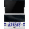 NFL Baltimore Ravens White Striped Surface Pro 6 Skin