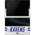 NFL Baltimore Ravens White Striped Surface Pro 6 Skin