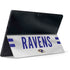NFL Baltimore Ravens White Striped Surface Pro 6 Skin